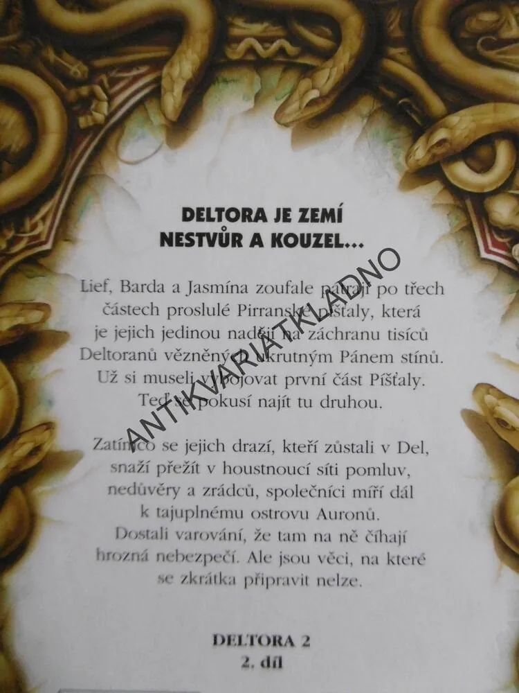 BÁJNÁ ZEMĚ DELTORA, OSTROV PŘELUDŮ, EMILY RODDAOVÁ, **an