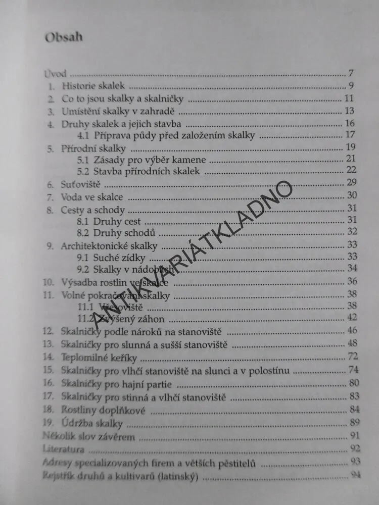 SKALKY A SKALNIČKY, PETR PASEČNÝ, **an