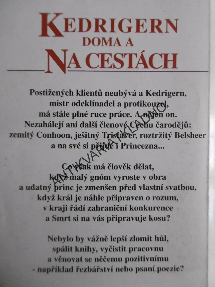 KEDRIGERN DOMA A NA CESTÁCH, JOHN MORRESSY, **an