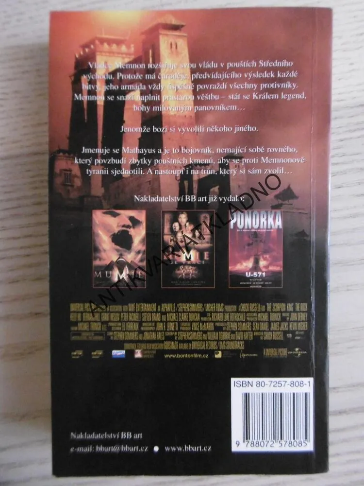KRÁL ŠKORPION, MAX ALLAN COLLINS, **an