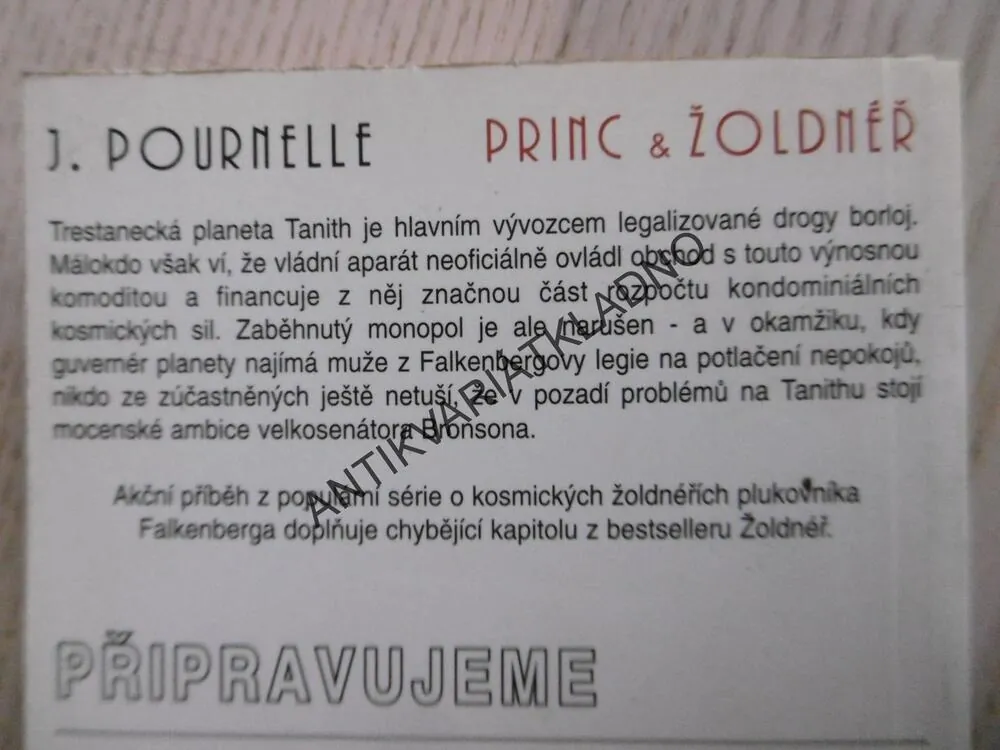 PRINC A ŽOLDNÉŘ, JERRY POURNELLE, **an