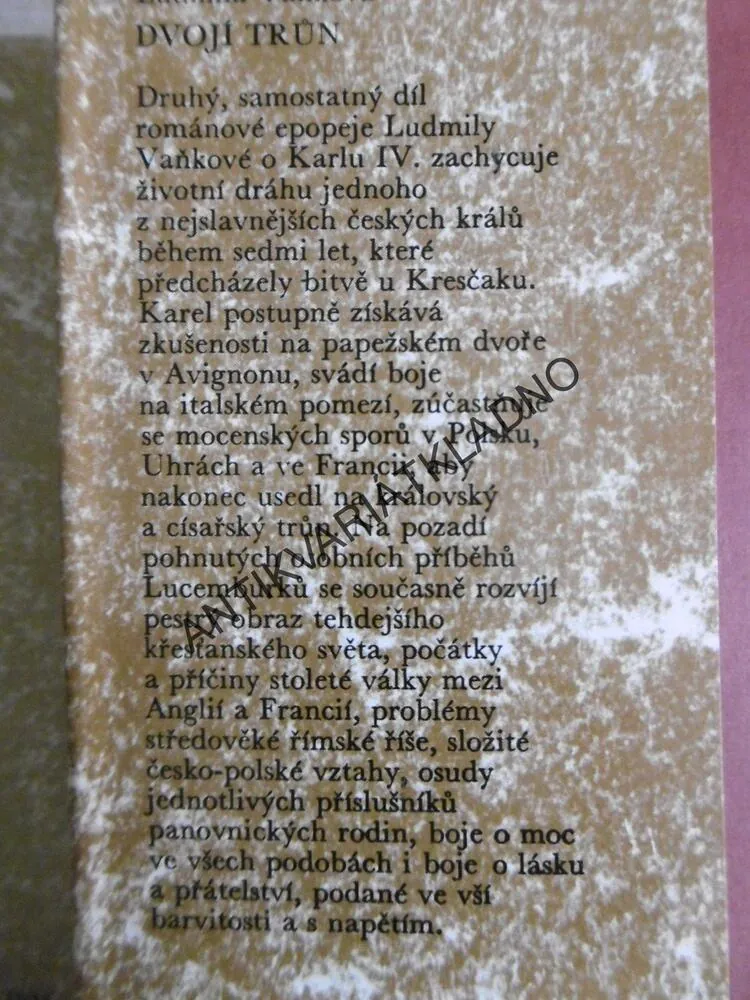 HISTORICKÁ TRILOGIE, 1 - 3, LUDMILA VAŇKOVÁ, **an