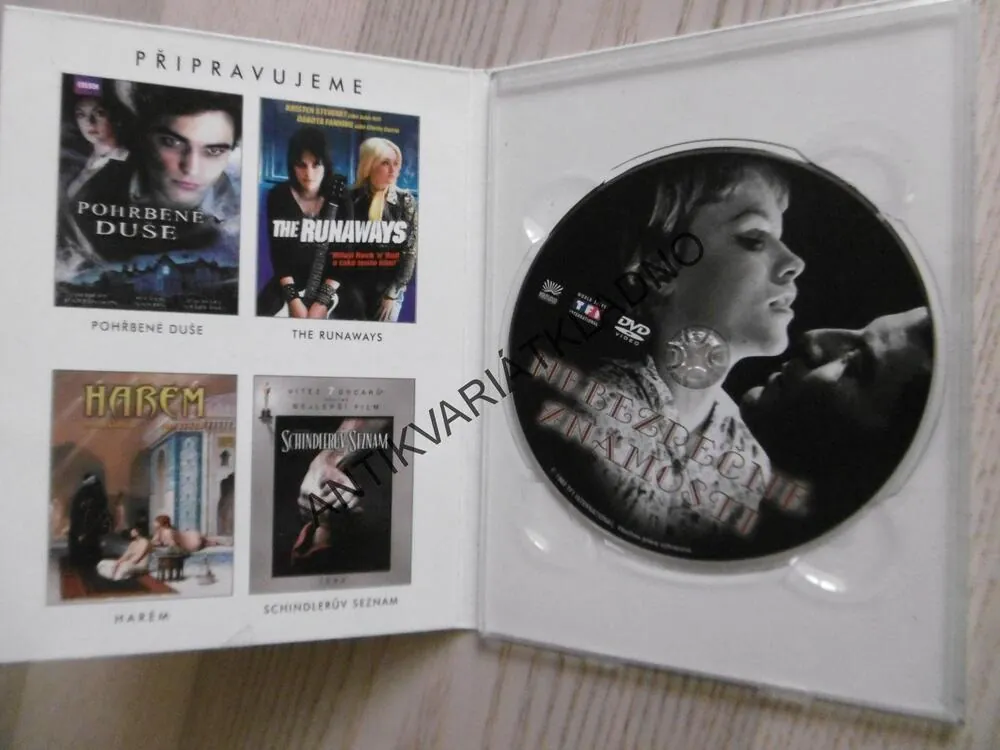 NEBEZPEČNÉ ZNÁMOSTI, DVD FILM