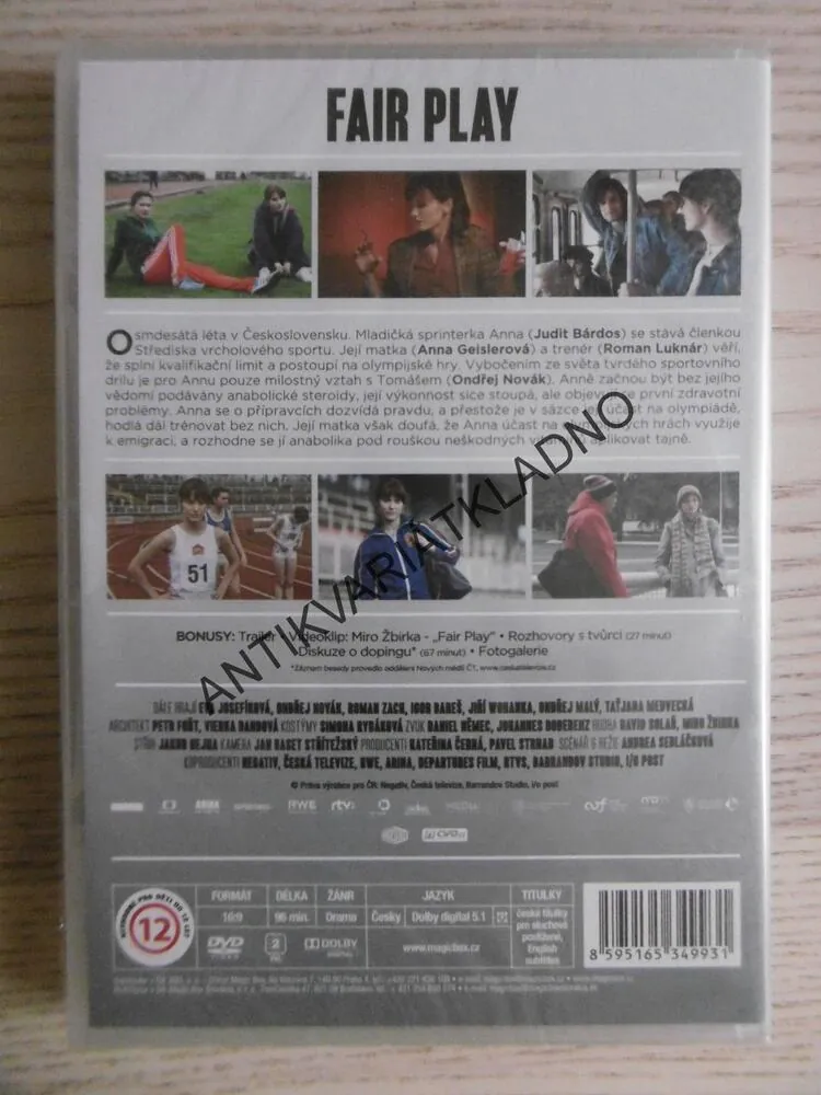 FAIR PLAY, DVD FILM ČR