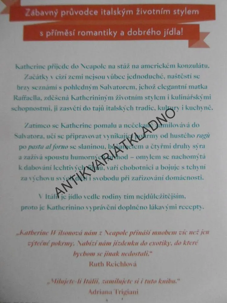 JEDINĚ NEAPOL, KATHERINE WILSONOVÁ, **an