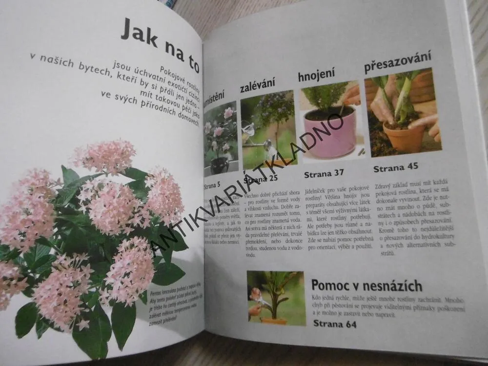 ZALÉVÁNÍ, HNOJENÍ, PŘESAZOVÁNÍ, GISELA KEILOVÁ, **an