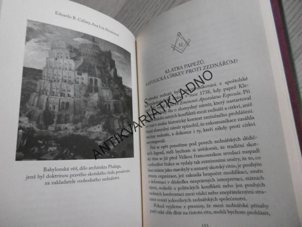 HISTORICKÝ KLÍČ K ROMÁNU ZTRACENÝ SYMBOL, EDUARDO R. CALLAEY, ANA LÍA ALVAREZOVÁ, **an