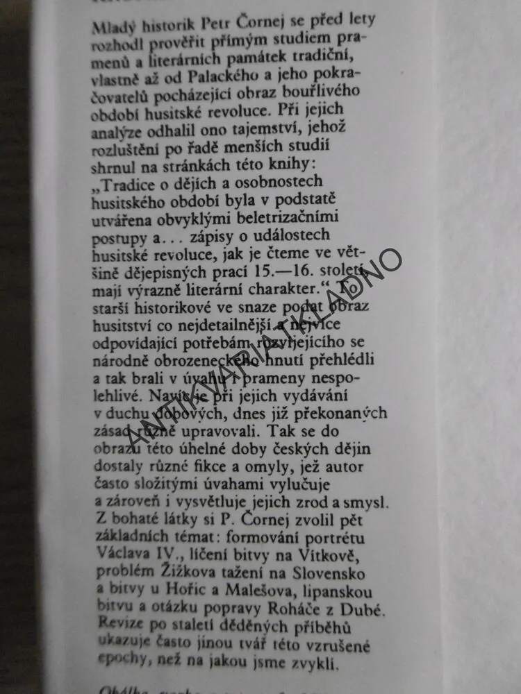TAJEMSTVÍ ČESKÝCH KRONIK, PETR ČORNEJ, **an