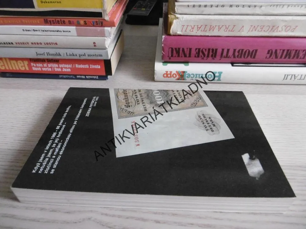 MAFIE PO ČESKU ANEB JEDEN DEN BOHUSLAVA PANENKY, ZDENA FRÝBOVÁ, **an