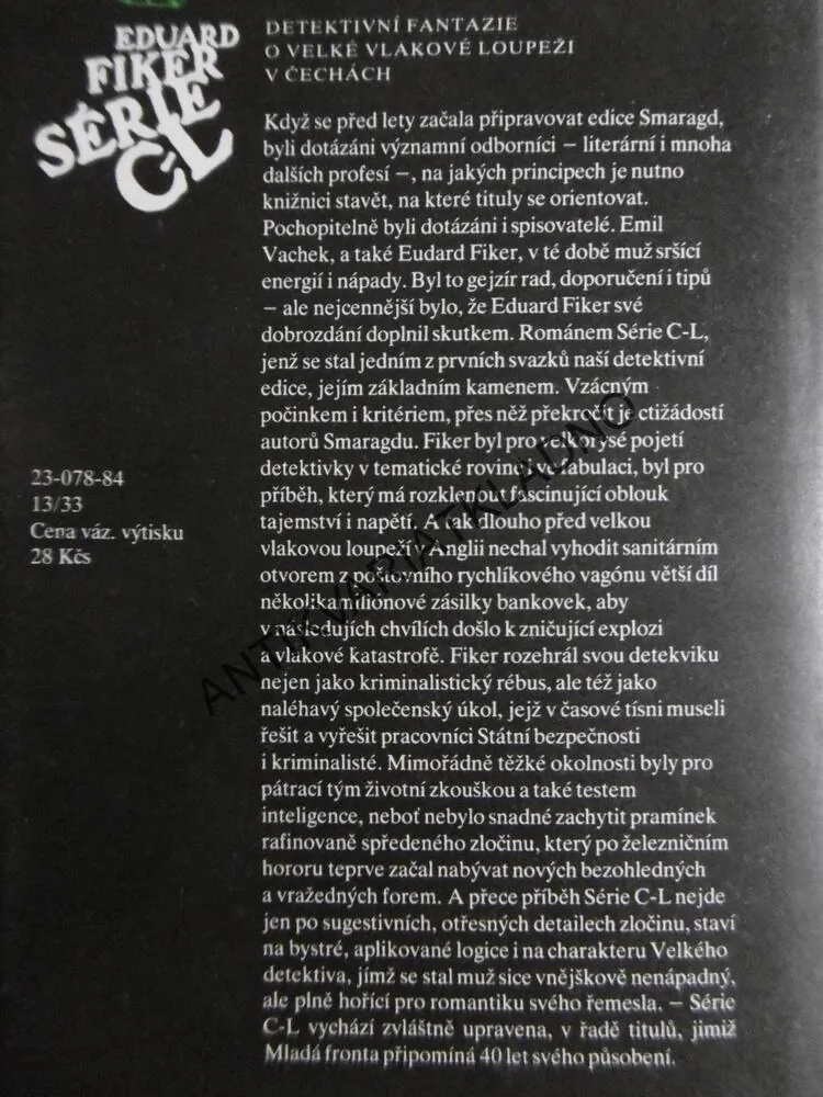 SÉRIE CÍL, EDUARD FIKER, **an