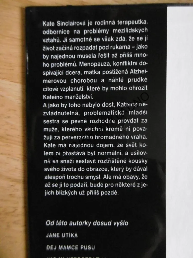 NEÚPLNÁ MOZAIKA, JOY FIELDINGOVÁ, **an