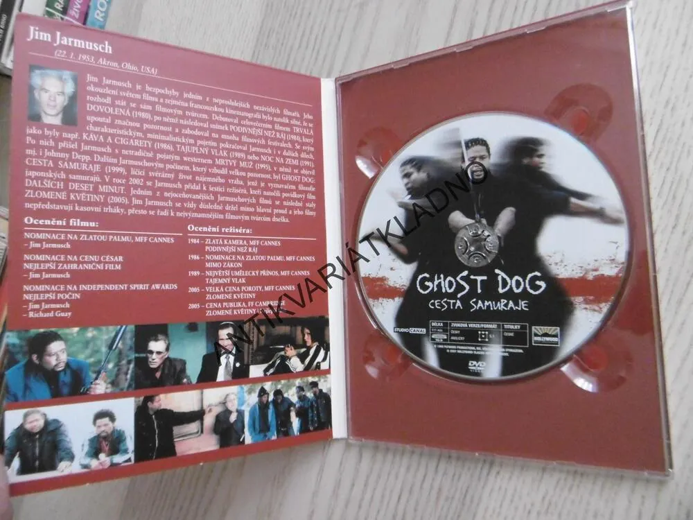 GHOST DOG: CESTA SAMURAJE, DVD FILM