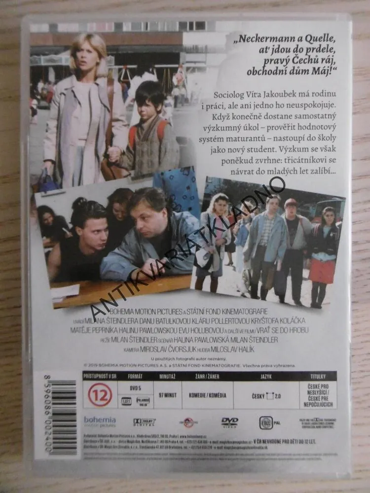 VRAŤ SE DO HROBU, DVD FILM 