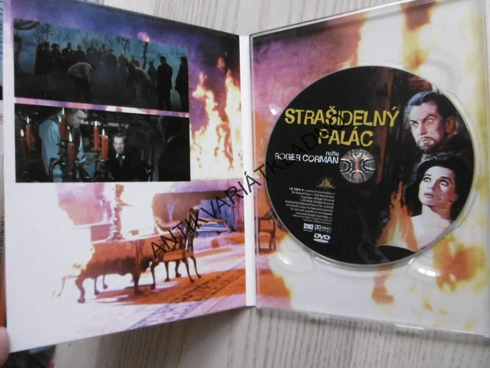 STRAŠIDELNÝ PALÁC, DVD FILM 