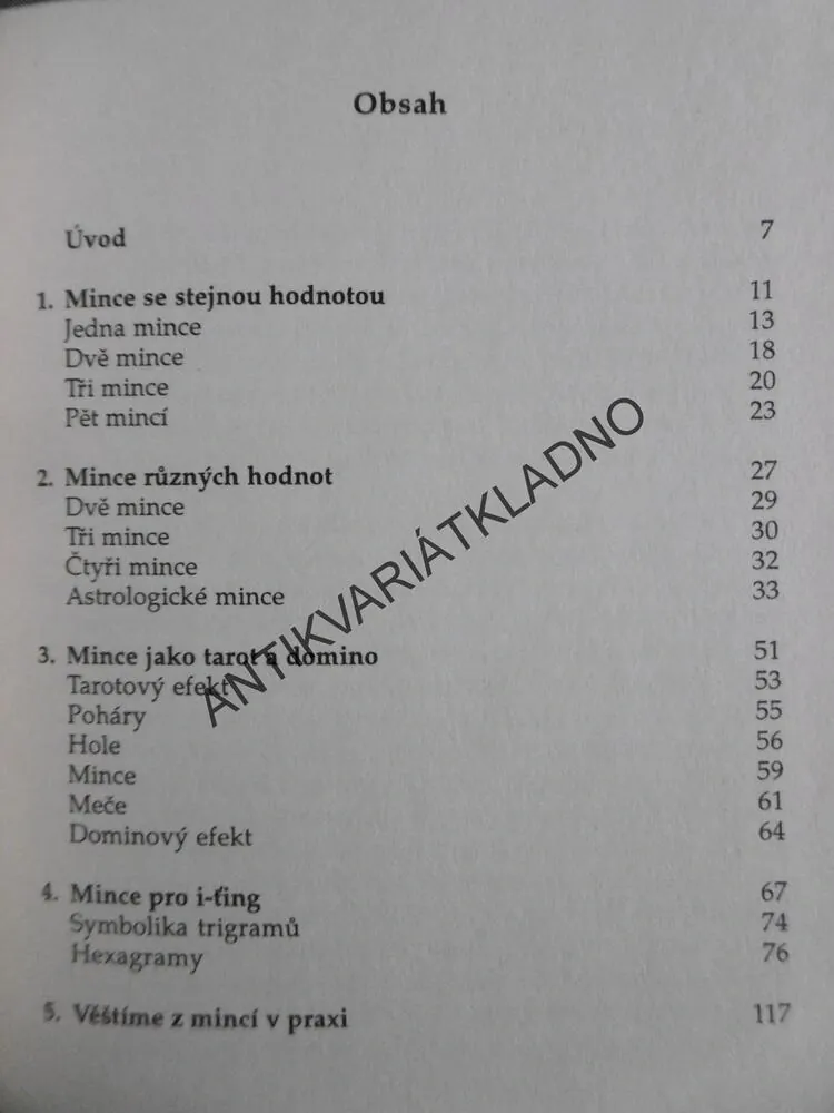 VĚŠTÍME Z MINCÍ, RAYMOND BUCKLAND, **an