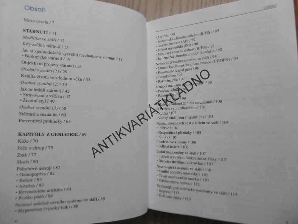 PRŮVODCE STÁRNUTÍM ANEB JAK HO ODDÁLIT, ZDENĚK DIENSTBIER, **an