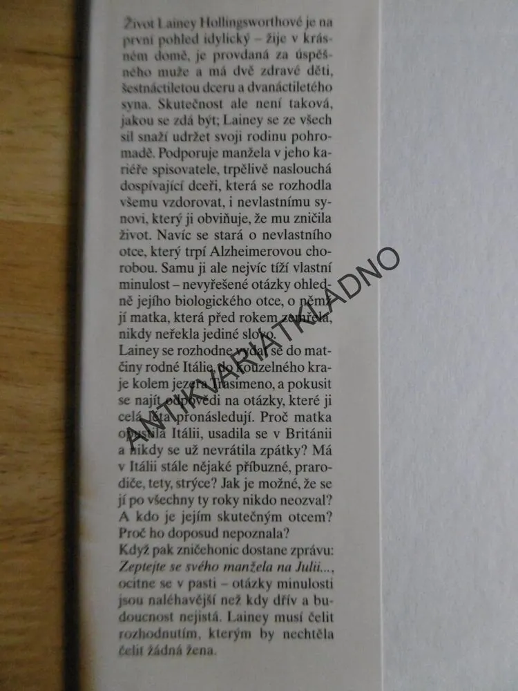PRAVDA O TOBĚ, SUSAN LEWIS, **an