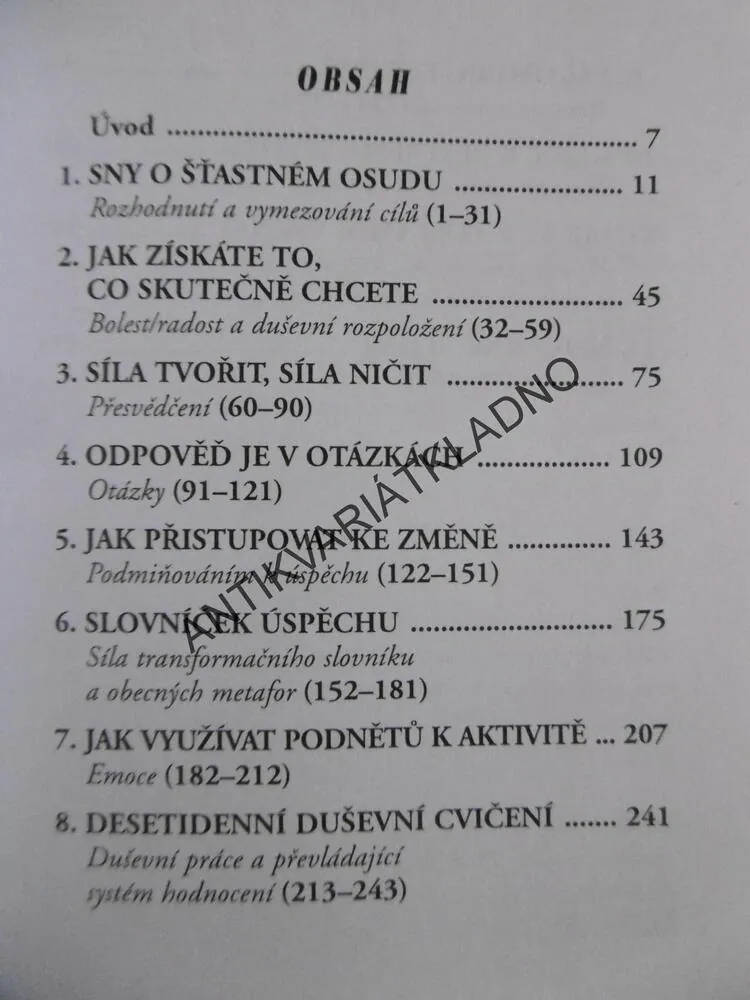 OBŘÍ KROKY, ANTHONY ROBBINS, **an