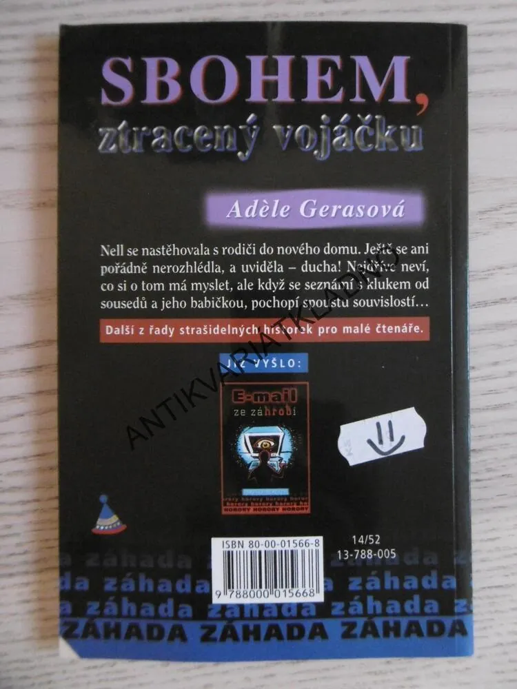 SBOHEM, ZTRACENÝ VOJÁČKU, ADÉLE GERASOVÁ, **an