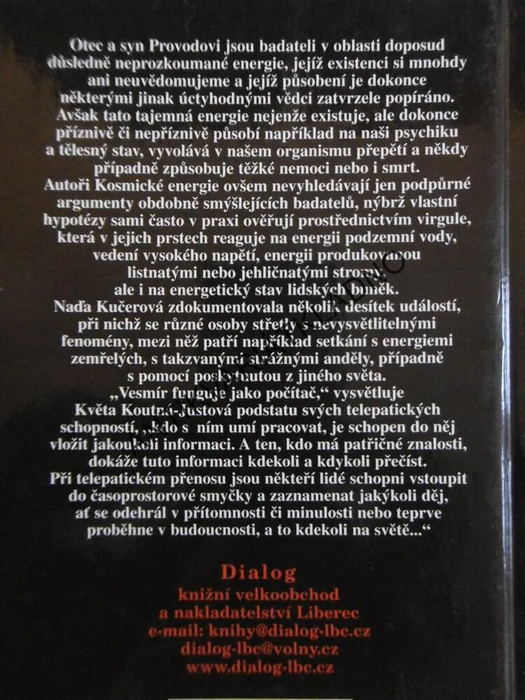 TAJEMNÉ ENERGIE, MIROSLAV PROVOD, **an