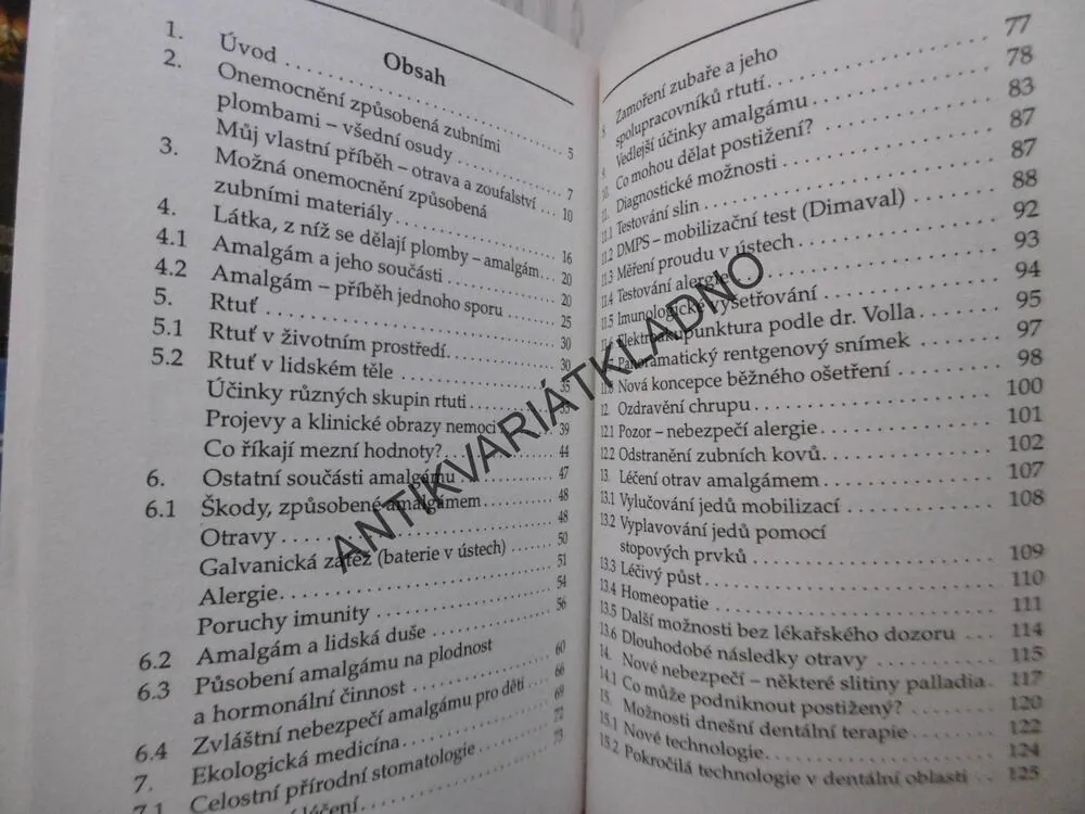 AMALGÁM, ČASOVANÁ BOMBA, JUTTA ALTMANN-BREWE, **an