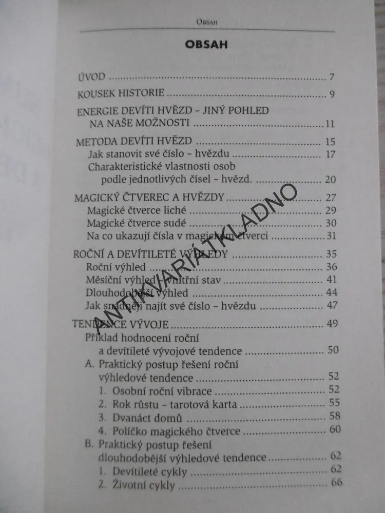 NUMEROLOGIE MAGICKÝCH ČTVERCŮ A DEVÍTI HVĚZD, MILAN WALEK, **an