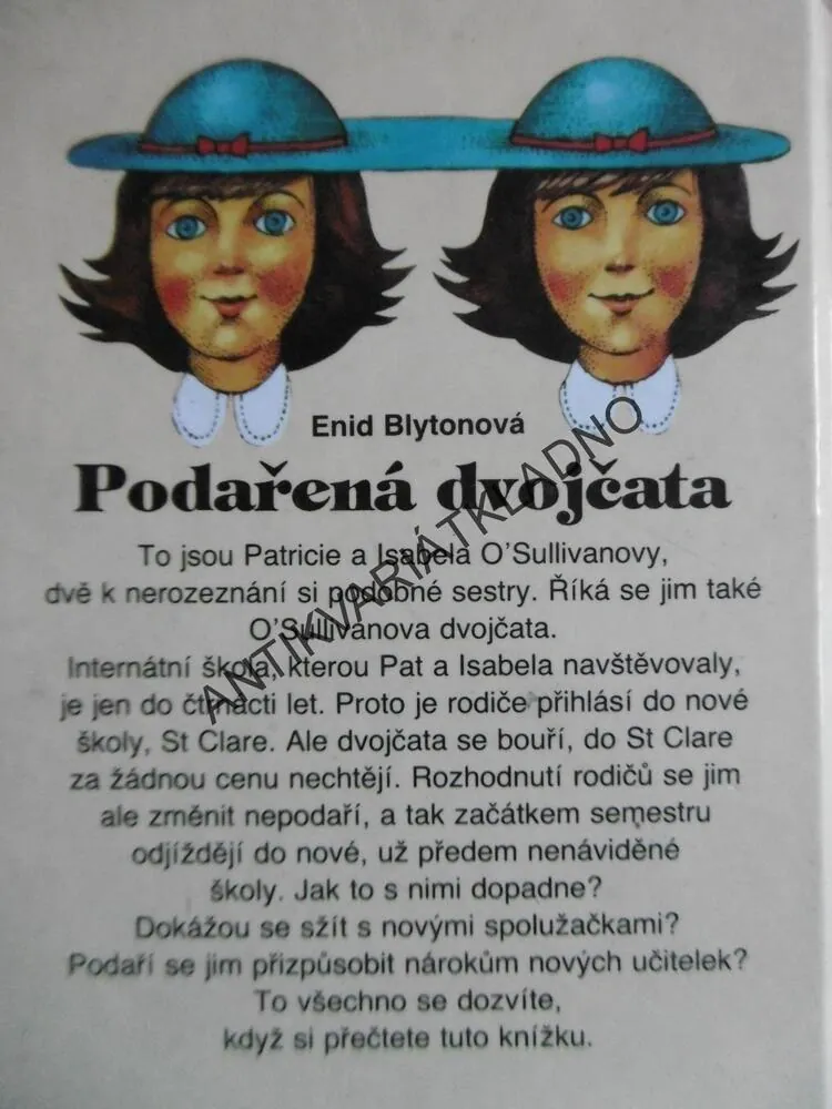 PODAŘENÁ DVOJČATA, ENID BLYTONOVÁ, **an