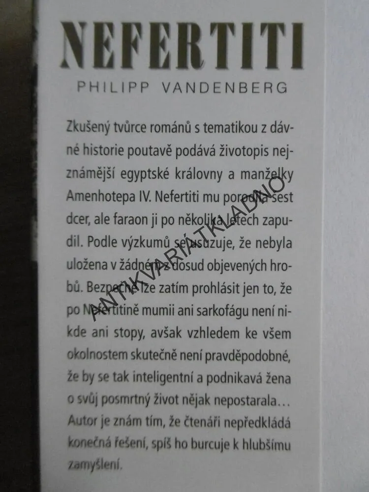 NEFERTITI, PHILIPP VANDENBERG, **an