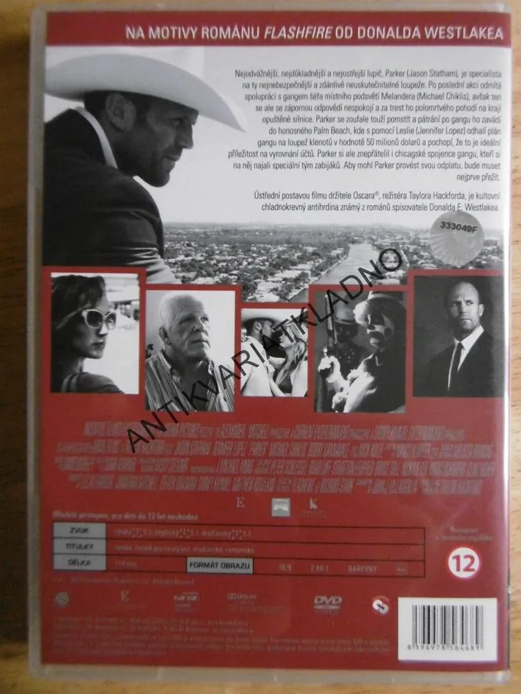 PARKER, JASON STATHAM, LOPEZ, DVD FILM