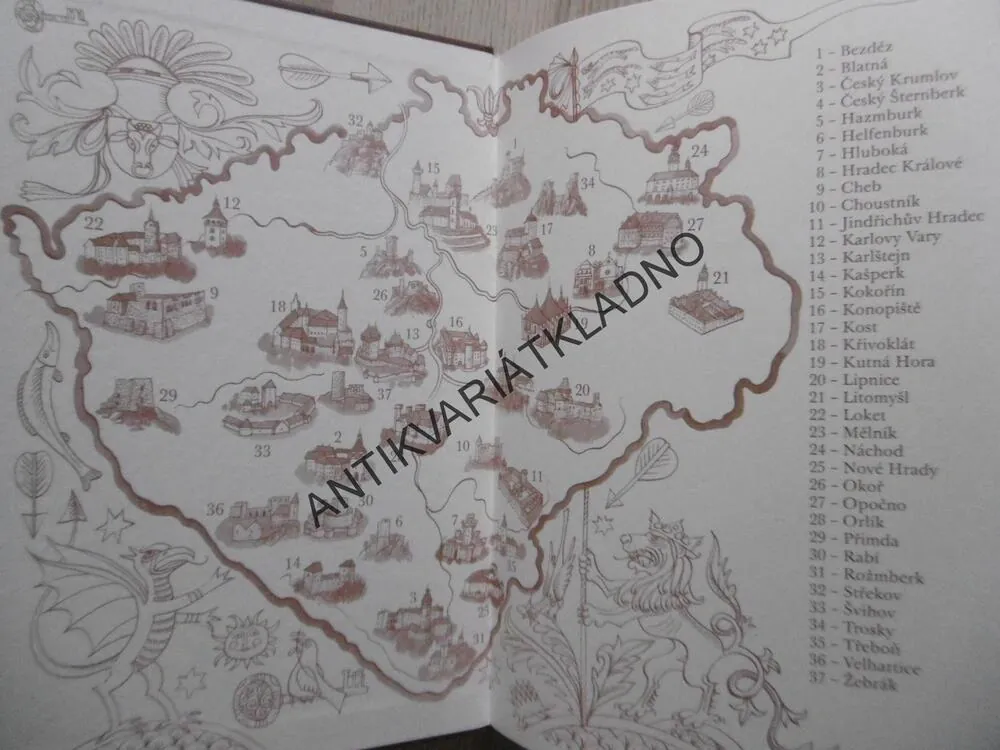 55 ČESKÝCH LEGEND Z HRADŮ, ZÁMKŮ A MĚST, ALENA JEŽKOVÁ, **an