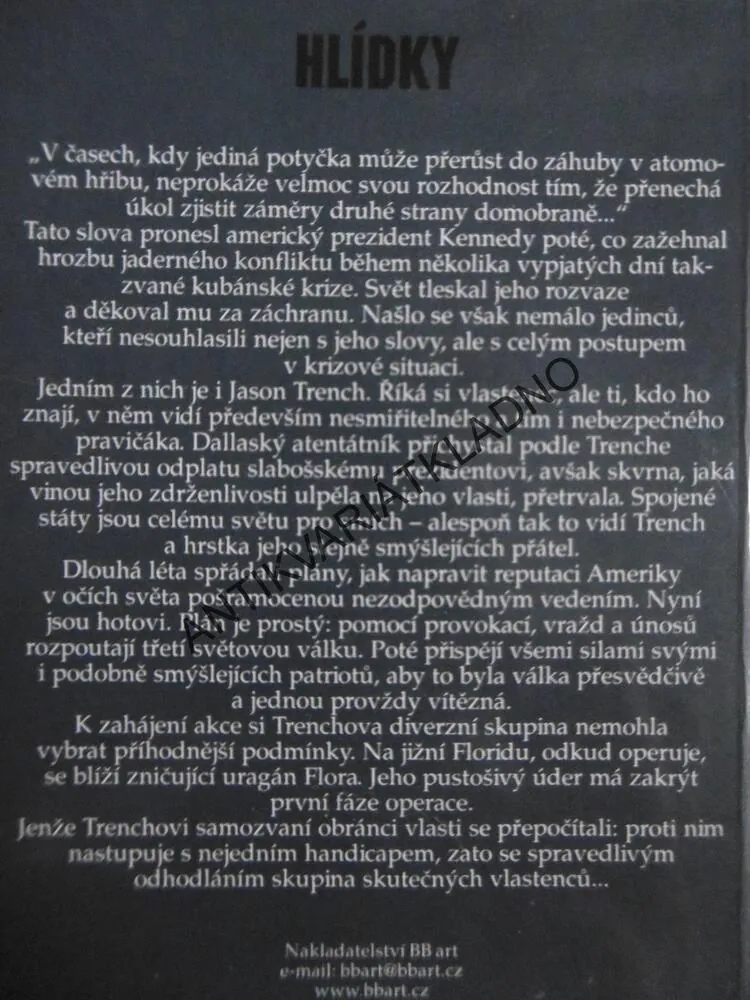 HLÍDKY, ED MCBAIN, **an