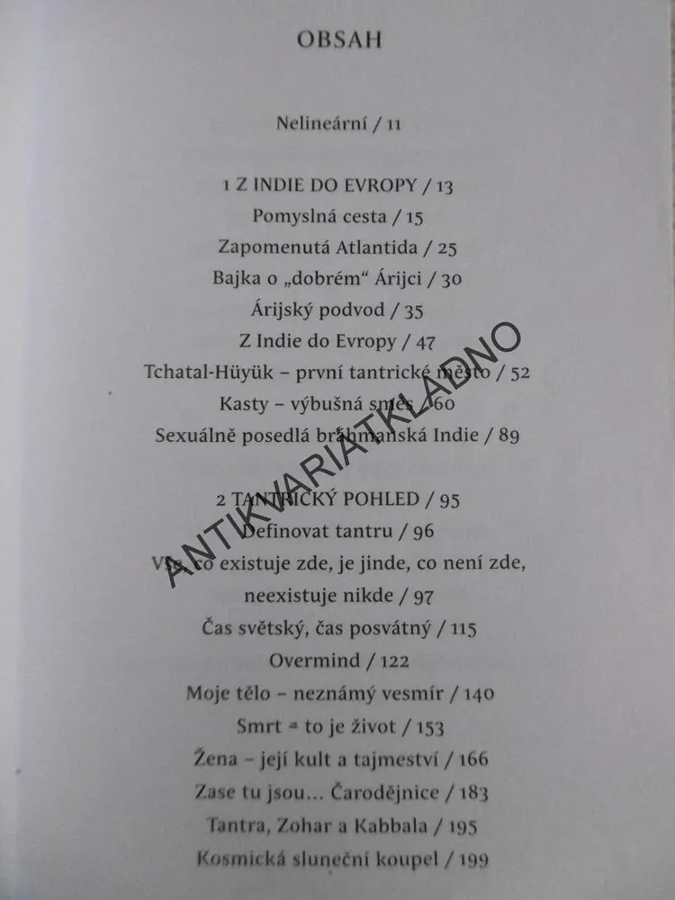 TANTRA - KULT ŽENSKÉHO PRINCIPU ANEB JINÝ POHLED NA ŽIVOT A SEX, JÓGA, ANDRÉ VAN LYSEBETH, **an