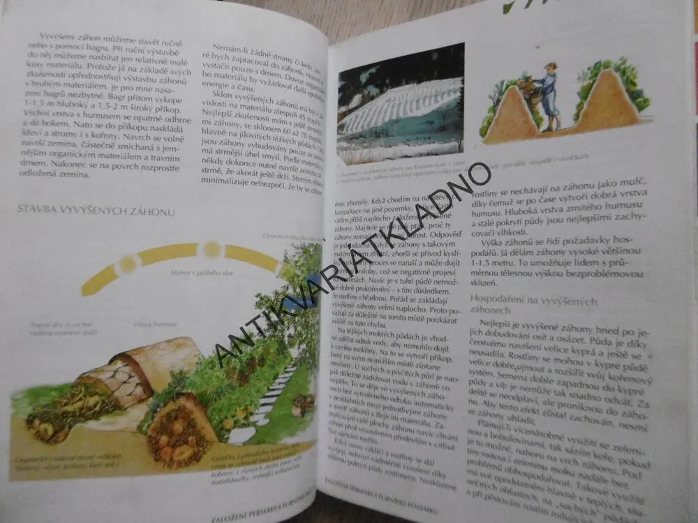 ZAHRADA K NAKOUSNUTÍ, PERMAKULTURA PODLE SEPPA HOLZERA, **an