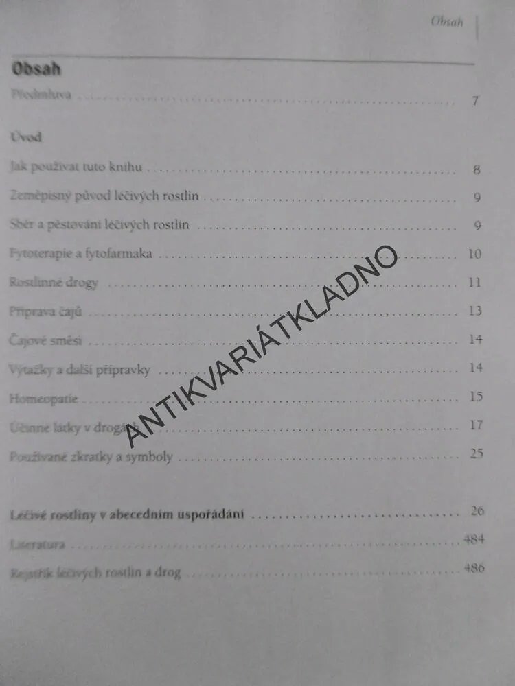 LÉČIVÉ ROSTLINY, INGRID A PETER SCHÖNFELDER, **an