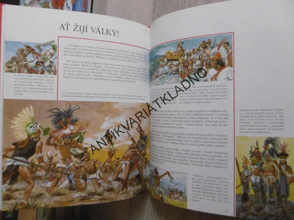 JAK SE ŽILO V MINULOSTI, V DOBÁCH MAYŮ, AZTÉKŮ A INKŮ, **an