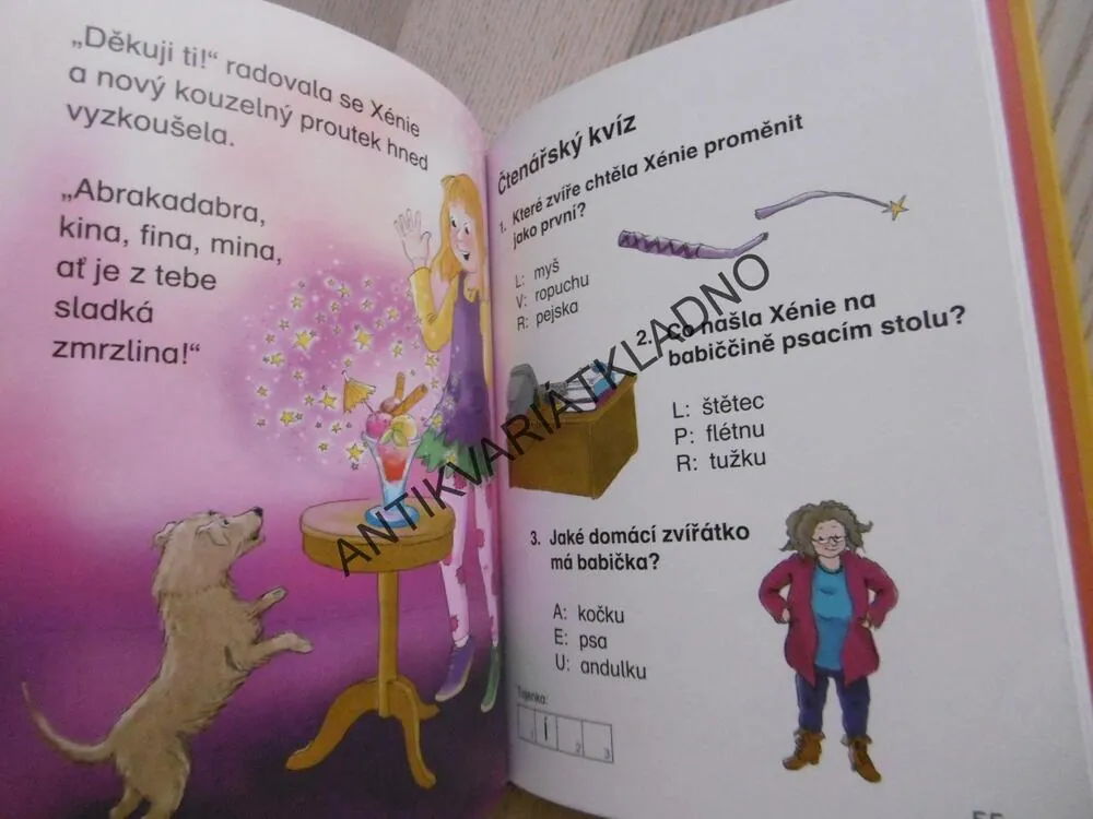PŘÍBĚHY PRO ZAČÍNAJÍCÍ ČTENÁŘE, 1. TŘÍDA, **an