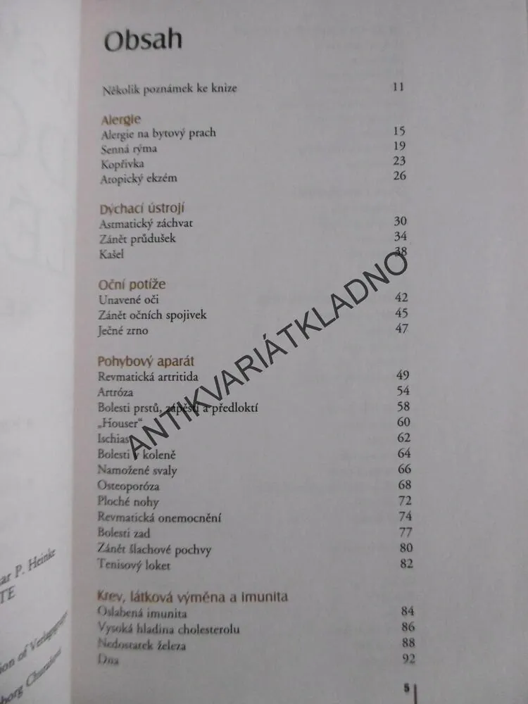 OSVĚDČENÁ DOMÁCÍ LÉKÁRNA, ZITTLAU, KRIEGISCH, HEINKEOVÁ, **an