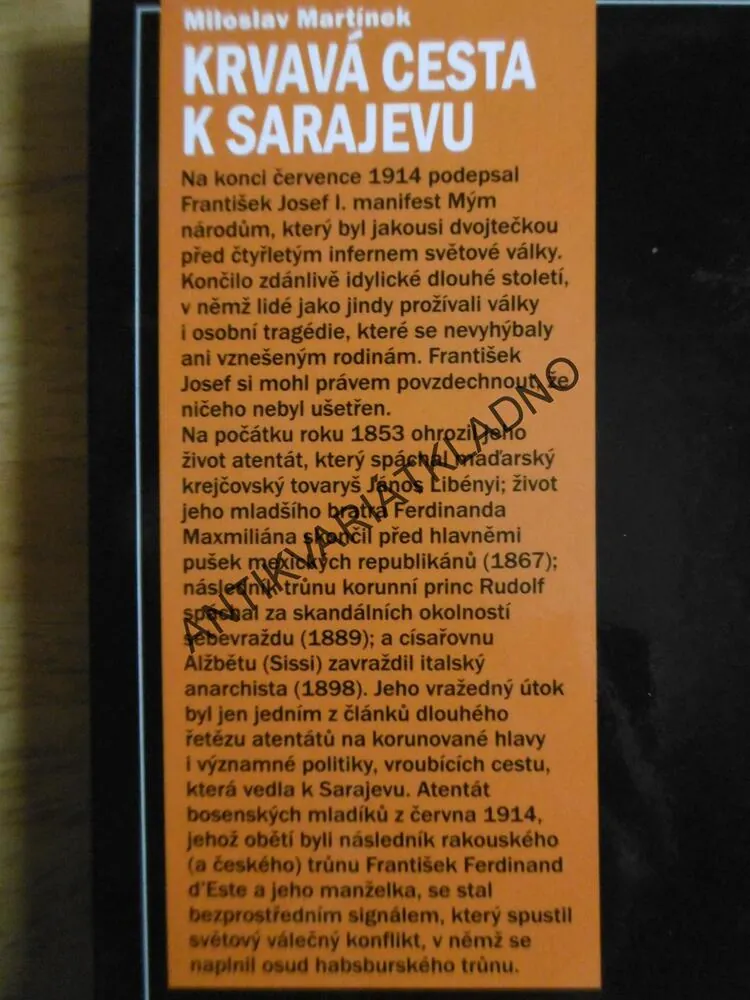 KRVAVÁ CESTA K SARAJEVU, MAGNET SV.11, **an