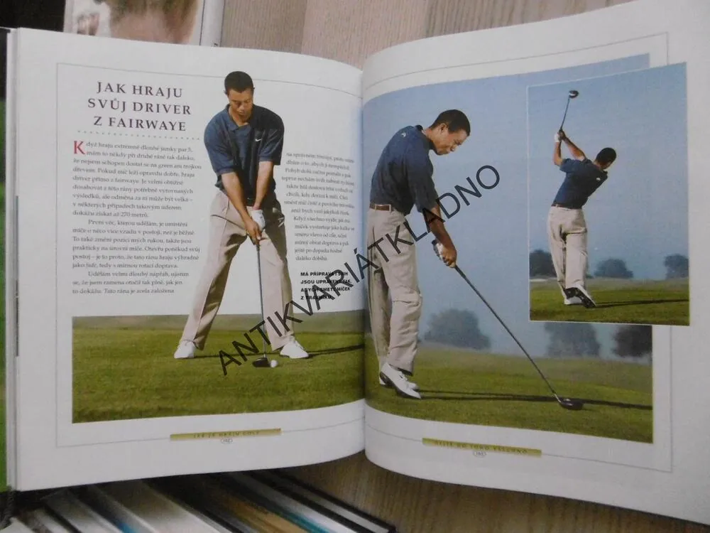 TIGER WOODS, JAK JÁ HRAJU GOLF, **an