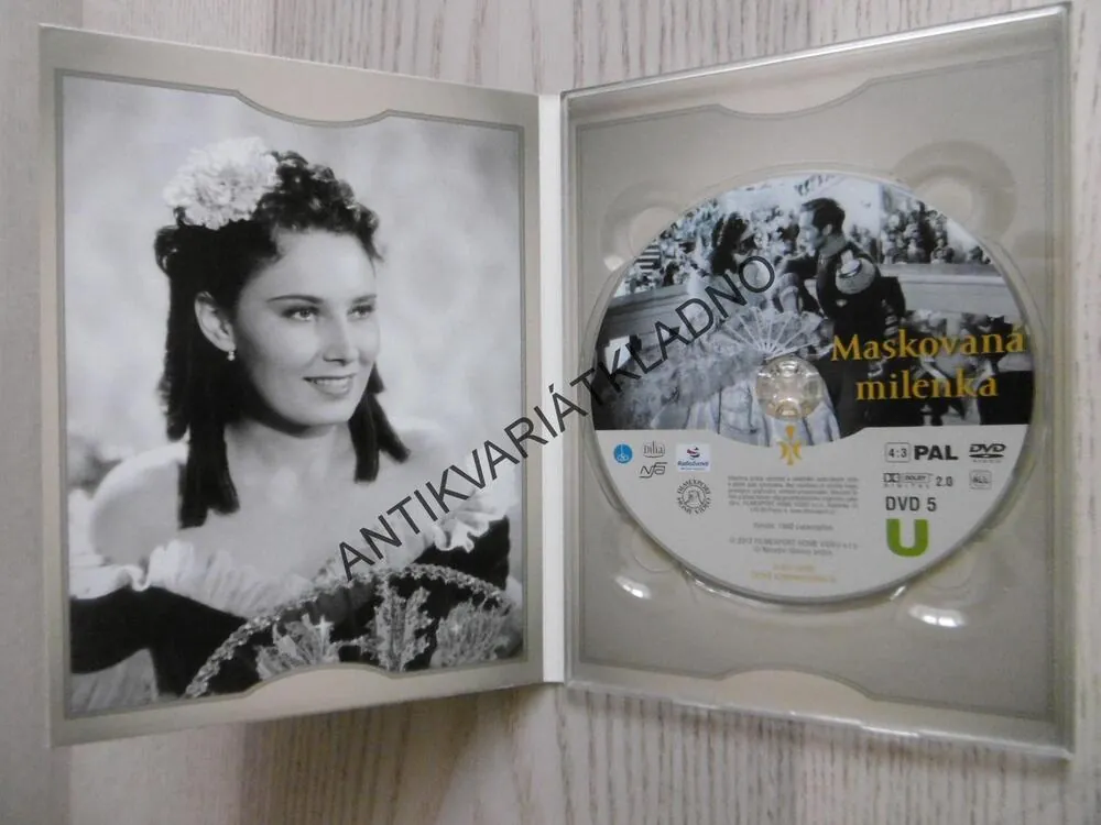 MASKOVANÁ MILENKA, DVD FILM
