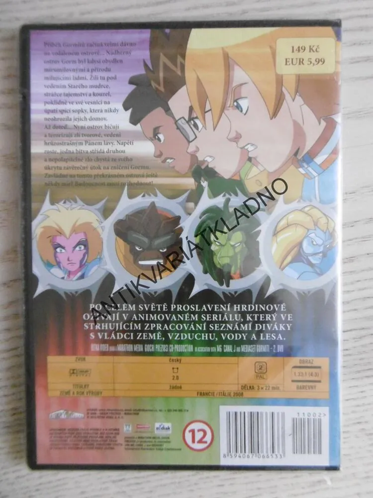 GORMITI 2, DVD FILM