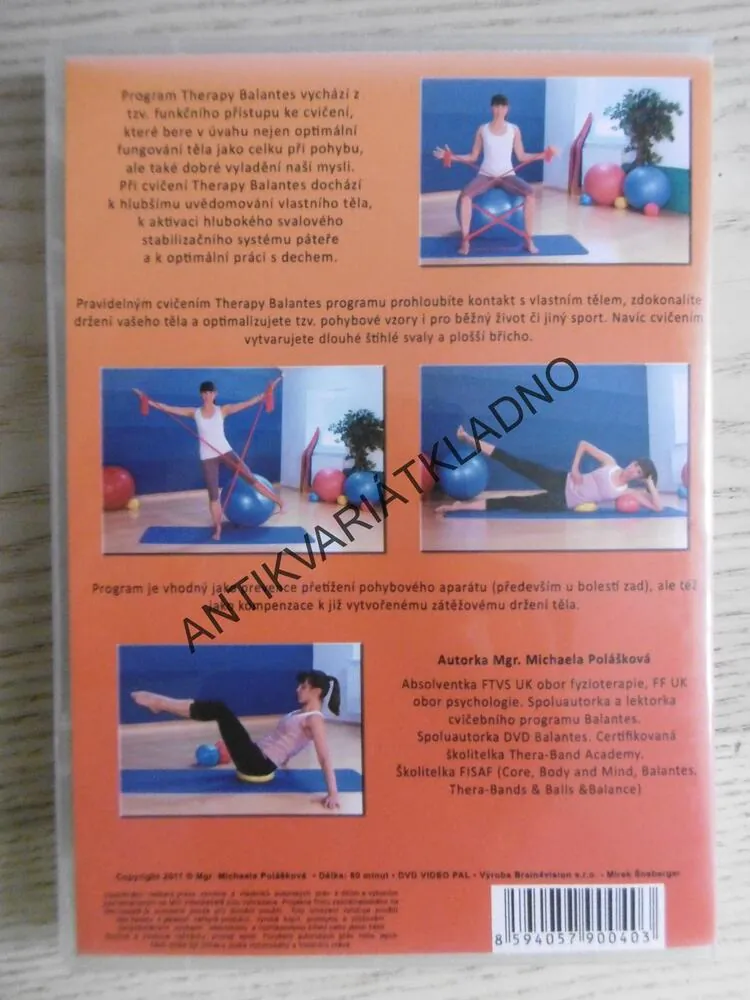 THERAPY BALANTES, DVD FILM 