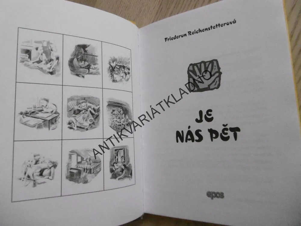 JE NÁS PĚT, FRIEDERUN REICHENSTETTEROVÁ, **an