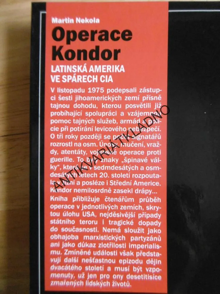 OPERACE KONDOR, LATINSKÁ AMERIKA CIA, MAGNET SV.23