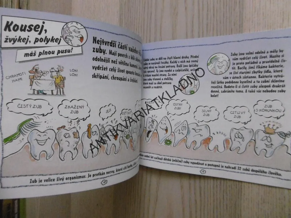 NAŠE TĚLO, ZÁBAVNÁ FAKTA, **an