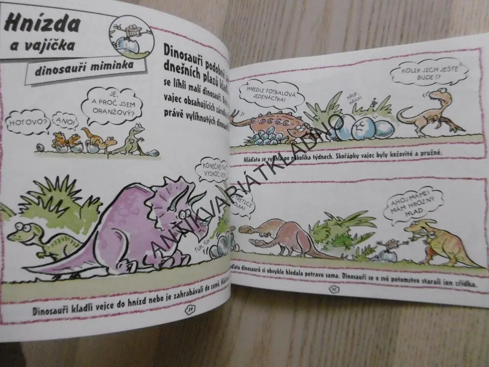 DINOSAUŘI, ZÁBAVNÁ FAKTA, **an