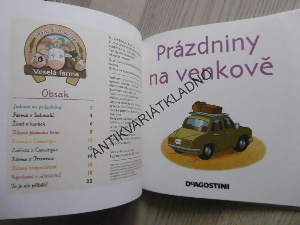 PRÁZDNINY NA VENKOVĚ, V HOSPODÁŘSTVÍ