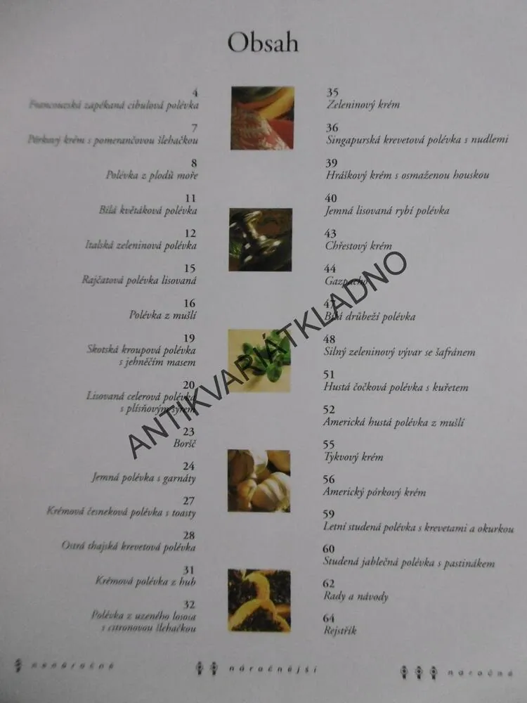POLÉVKY, NEJLEPŠÍ MEZINÁRODNÍ RECEPTY, **an