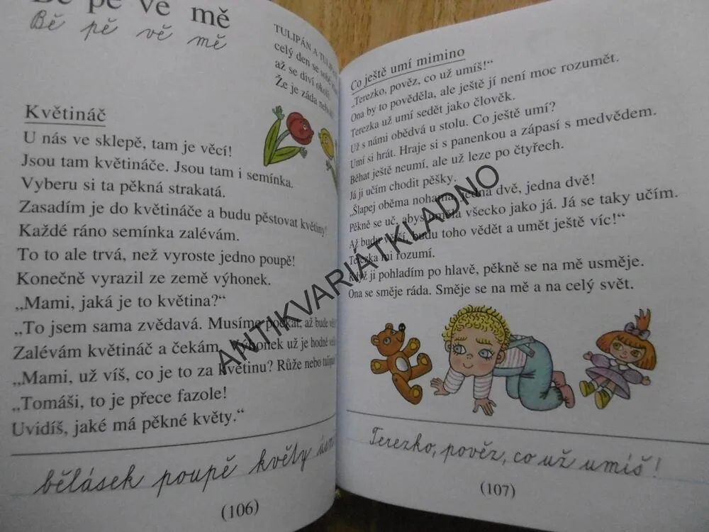 SLABIKÁŘ, HELENA ZMATLÍKOVÁ, ŽÁČEK