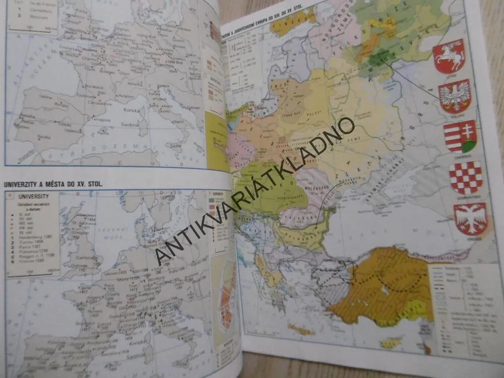ATLAS SVĚTOVÝCH DĚJIN 1. DÍL, PRAVĚK - STŘEDOVĚK